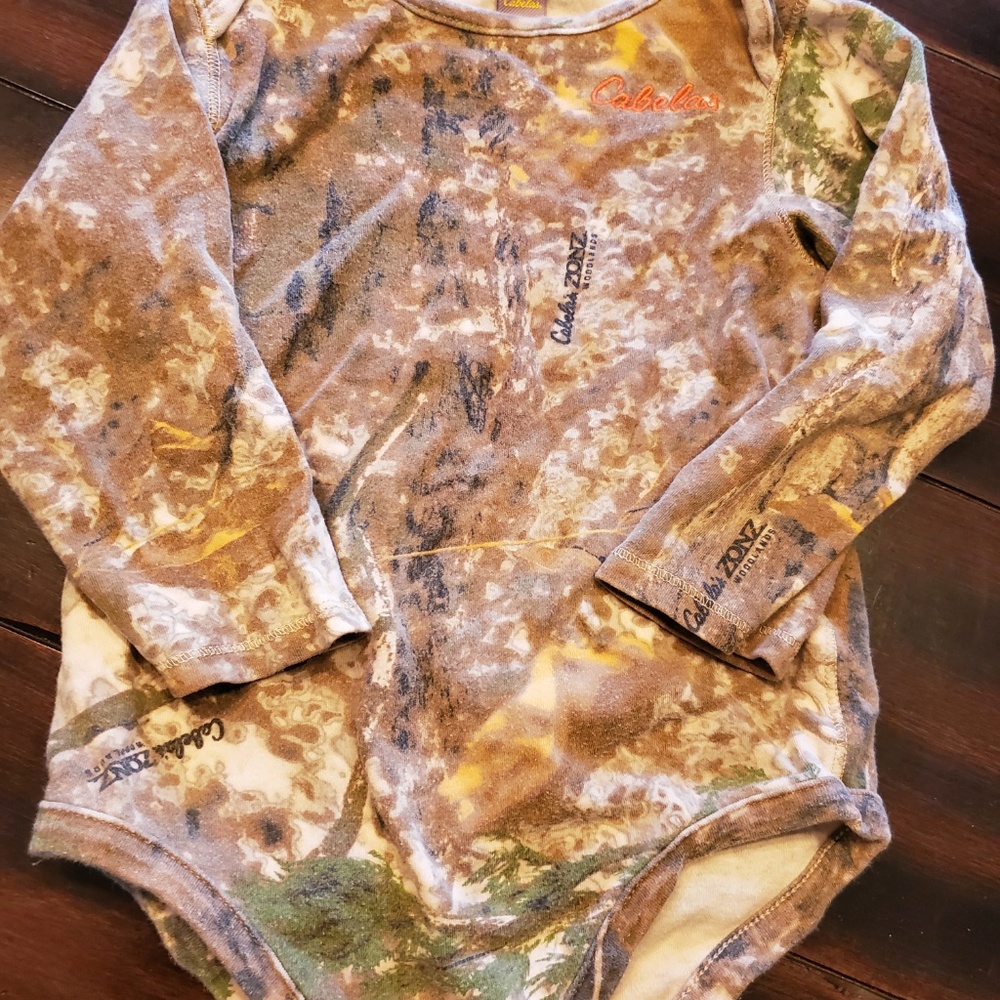 Cabela's Camo onesie